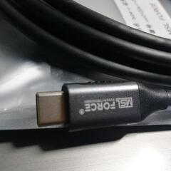 日本企業品質　USB タイプC データ転送ケーブルの画像