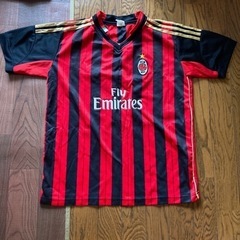 Fly Emirates 半袖 Tシャツ ACミラン サッカー子...