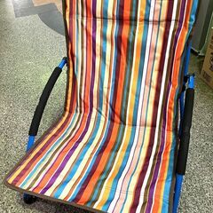 LOGOS/ロゴス ◆あぐらチェアポケットプラス◆ オレンジスト...