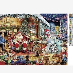 クロスステッチキット ダイヤモンドの絵画 ダイヤモンド塗装 ダイ...
