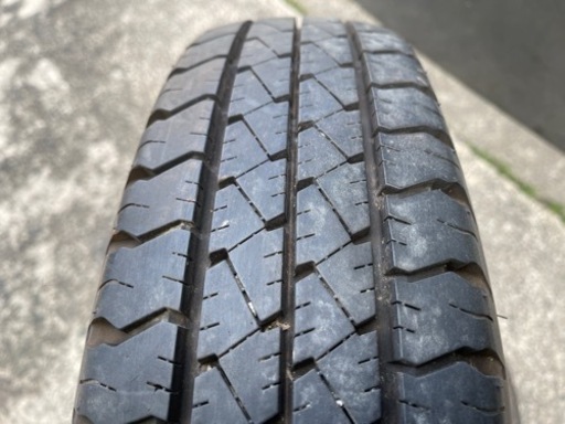 430-2)工賃込み！155/80R14 88/86N LT グッドイヤーCARGO PRO中古4本セット！山あり良品2019年製