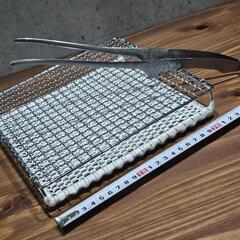 パンを焼く セラミック焼網　トングセットの画像