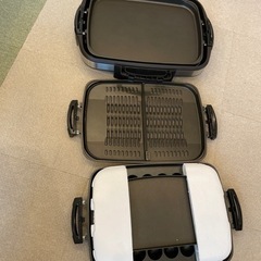 美品　家電 キッチン家電 ホットプレート 焼肉プレート たこ焼きの画像