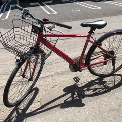 登録解除済み 27インチ 6段切替え ライト付き　ママチャリ 自転車 