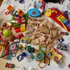 おもちゃ　まとめ売り　ドミノ　パズル　木琴　タンバリン