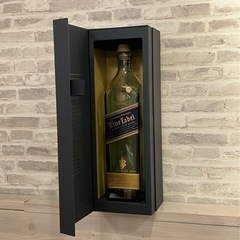 【空き瓶6本セット】ジョニーウォーカーブルーラベル空き瓶 化粧箱付き 送料込みの画像