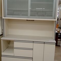 ★ジモティ割あり★ ニトリ レンジボード クリーム H200×D50×W140.5 クリーニング済み TJ5620