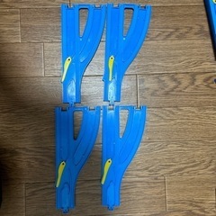 【プラレール】複線・単線ポイントレールＡ　4点セットの画像