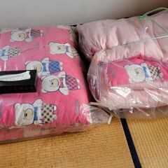 子供用　掛け布団、敷布団セット　※引き取りが決まってしまいました