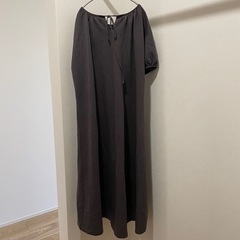 【earth music&ecology】パフスリーブ ワンピースの画像