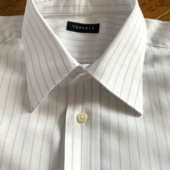 【中古美品】ワイシャツ　半袖　カッターシャツ　ビジネス　Lサイズ...