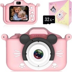 ⭐️新品⭐️高画質キッズカメラSDカード付き　の画像