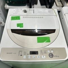 早い者勝ち大セール‼️‼️＋ご来店時、ガン×2お値引き‼️SHARP(シャープ) 2016年製 4.5kg 洗濯機🎉