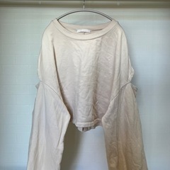 【who's who Chico】オープンショルダー スウェット