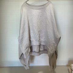 【JEANASIS】リバーシブル ステッチ スウェットの画像