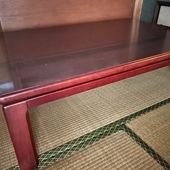 ローテーブル，冬はこたつにもなります