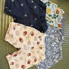 ベビー80-90ハーフパンツ
