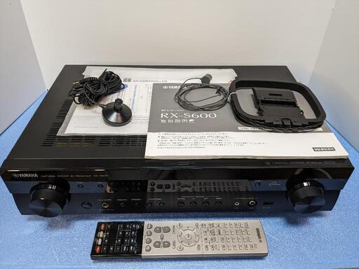 ヤマハ AVアンプ RX-S600 超美品 完動品
