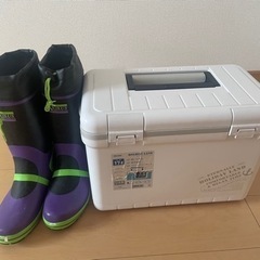 ホリデーランドクーラー17Hホワイトと長靴 ジョーブーツ