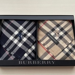 バーバリー　ハンカチセット　の画像