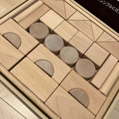 ニチガン　無塗装つみき　30pieceの画像