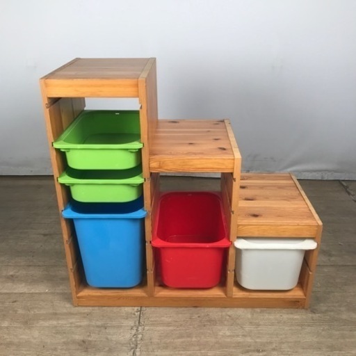 44 IKEA イケア  TROFAST トロファスト 引き出し5つ付　（829913）