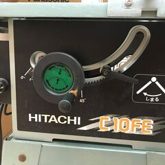 ✨日立工機　中古　C10FE　255ｍｍ　テーブル丸ノコ✨うるま市田場✨