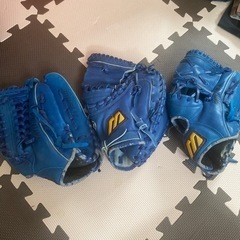 ソフトボール用グローブ3点