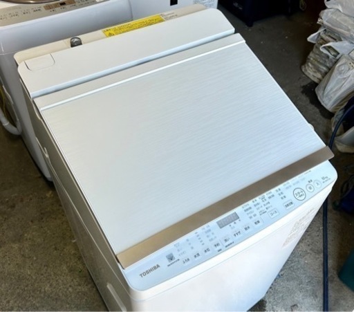 札幌市内配送可 美品 22年製 東芝 TOSHIBA ZABOON 全自動洗濯乾燥機 AW-10VH1 洗濯10kg/乾燥5kg