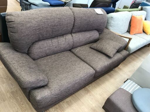 ★ジモティ割あり★ ニトリ ソファー 茶クリーニング済み KJ5012