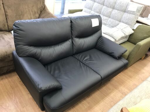 ★ジモティ割あり★ ニトリ ソファー ブラック クリーニング済み KJ5013