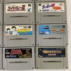 【任天堂】 スーパーファミコン ソフト カセット まとめ売り 24本 J0003の画像