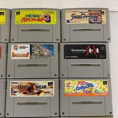 【任天堂】 スーパーファミコン ソフト カセット まとめ売り 24本 J0003の画像