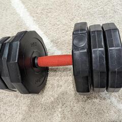 トレーニングベンチとダンベルのセット商品です。