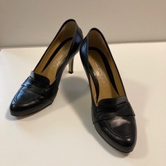 pellico ペリーコ　黒　パンプス　36.5の画像