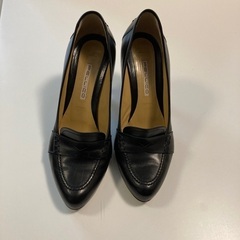 pellico ペリーコ　黒　パンプス　36.5の画像