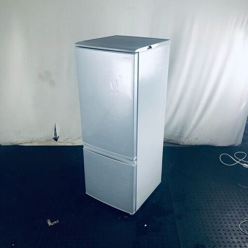 ID:rg218453 シャープ SHARP 冷蔵庫 一人暮らし 中古 2020年製 2ドア 167L シルバー ファン式 両方開き SJ-D17F-S  【リユース品：状態C】【送料無料】【設置費用無料】