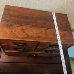 ★アンティーク★小物入れ★木製★の画像