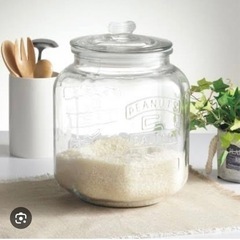 ★美品★ニトリ ガラスジャー 7L ソーダガラス【ガラスキャニス...