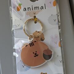 ダイソーキーホルダー2個セット（新品）の画像