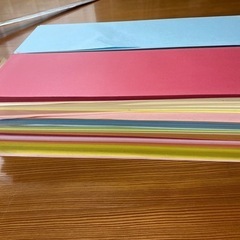 色画用紙、色紙の画像