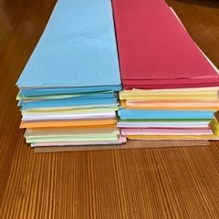 色画用紙、色紙の画像