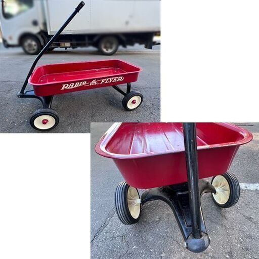 ラジオフライヤー 全長85㎝ カート アメリカン雑貨 キャンプ アウトドア キャリー ワゴン レッド RADIO FLYER ☆札幌市 白石店 ラジオフライヤー 全長85㎝ カート アメリカン雑貨 キャンプ