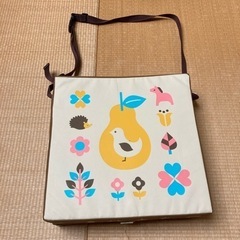 幼児用座布団　コジット 高さが変わるお食事クッション ことり 　　