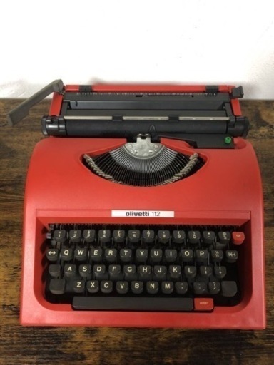 olivetti 112 タイプライター
