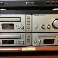 Pioneer オーディオ コンポ レコードプレーヤーの画像