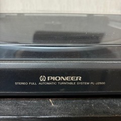 Pioneer オーディオ コンポ レコードプレーヤーの画像