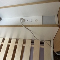 【お取引決定しました
】シングルベッドの画像