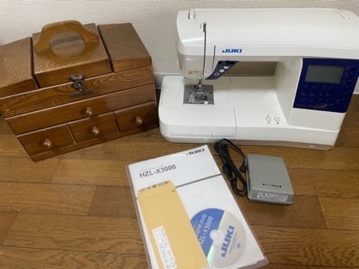 ミシンJUKI【HZL-X3000】
