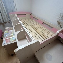 【お取引決定しました】ジュニア用システムベッド